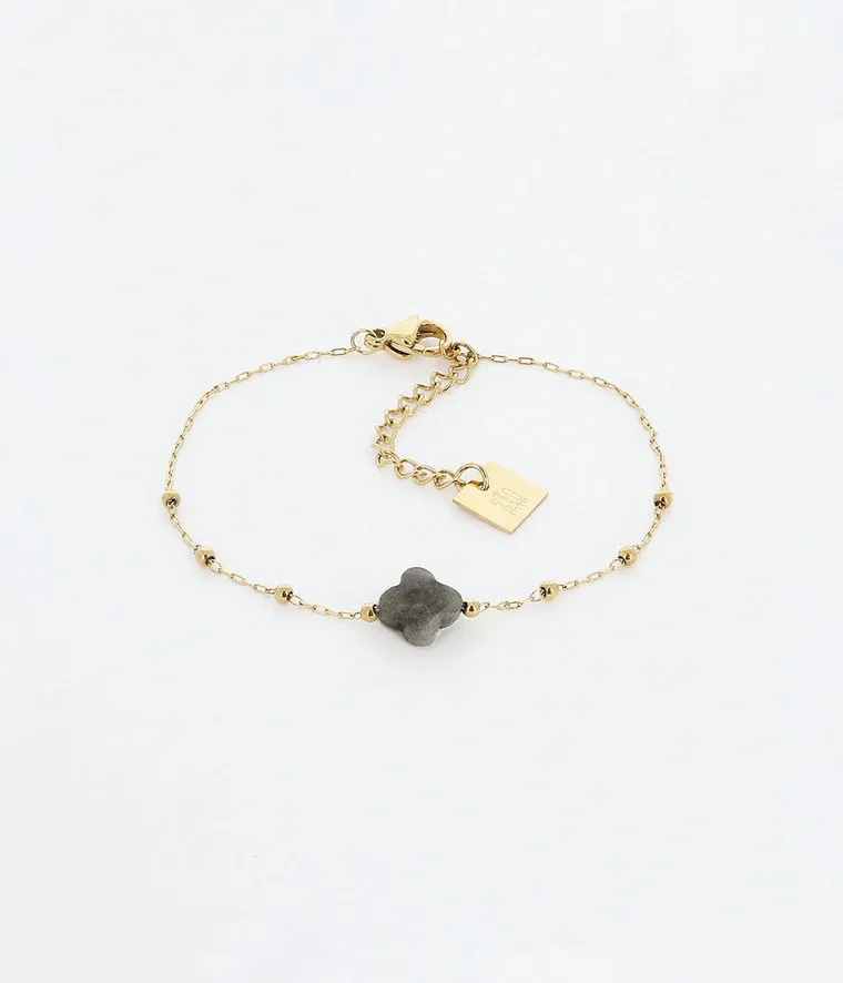 ZAG Bijoux Armband Velasquez (agate grise)