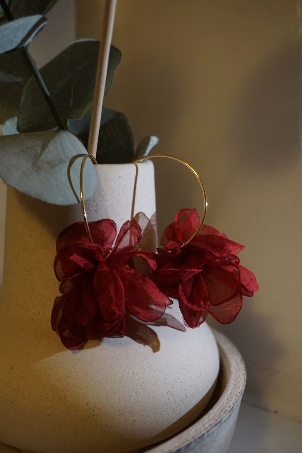 ZAG Bijoux Ohrring Cayetana (Burgunder)