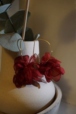 ZAG Bijoux Ohrring Cayetana (Burgunder)