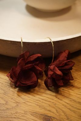 ZAG Bijoux Ohrring Cayetana (dunkelrot)