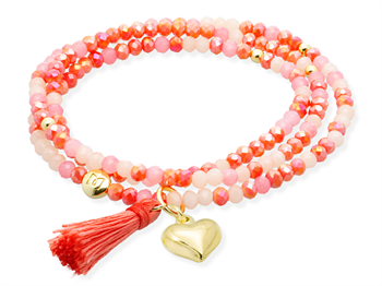 Marina Garcia Armband ZEN PEACH mit Herz