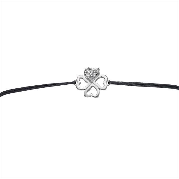 AURANTO Armband CLOVER blau