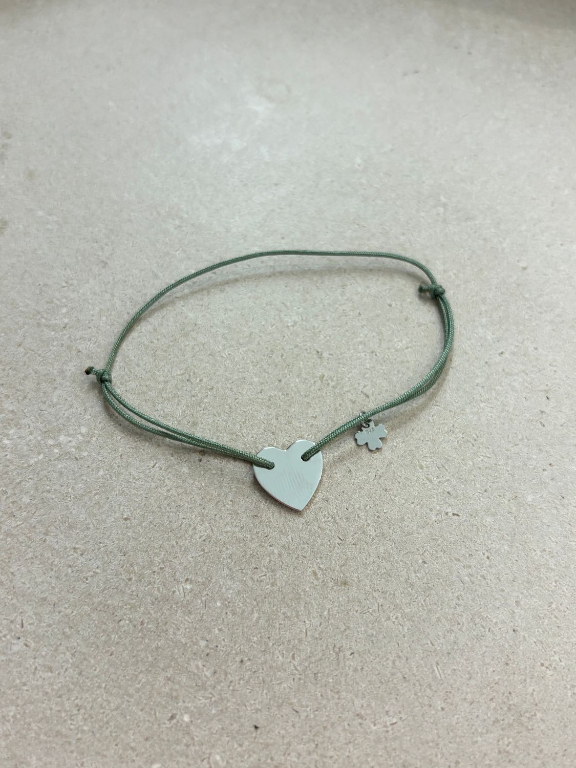 LUCKY CHAIN Heart (grün)