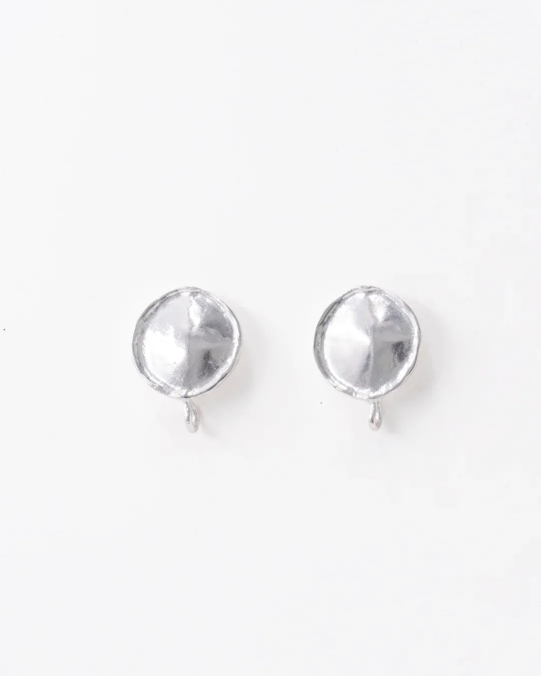FABNORA Ohrstecker Round Silber