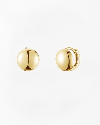 FABNORA Luna Hoops Vergoldet