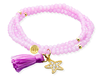 Marina Garcia Armband ZEN LILA mit Seestern
