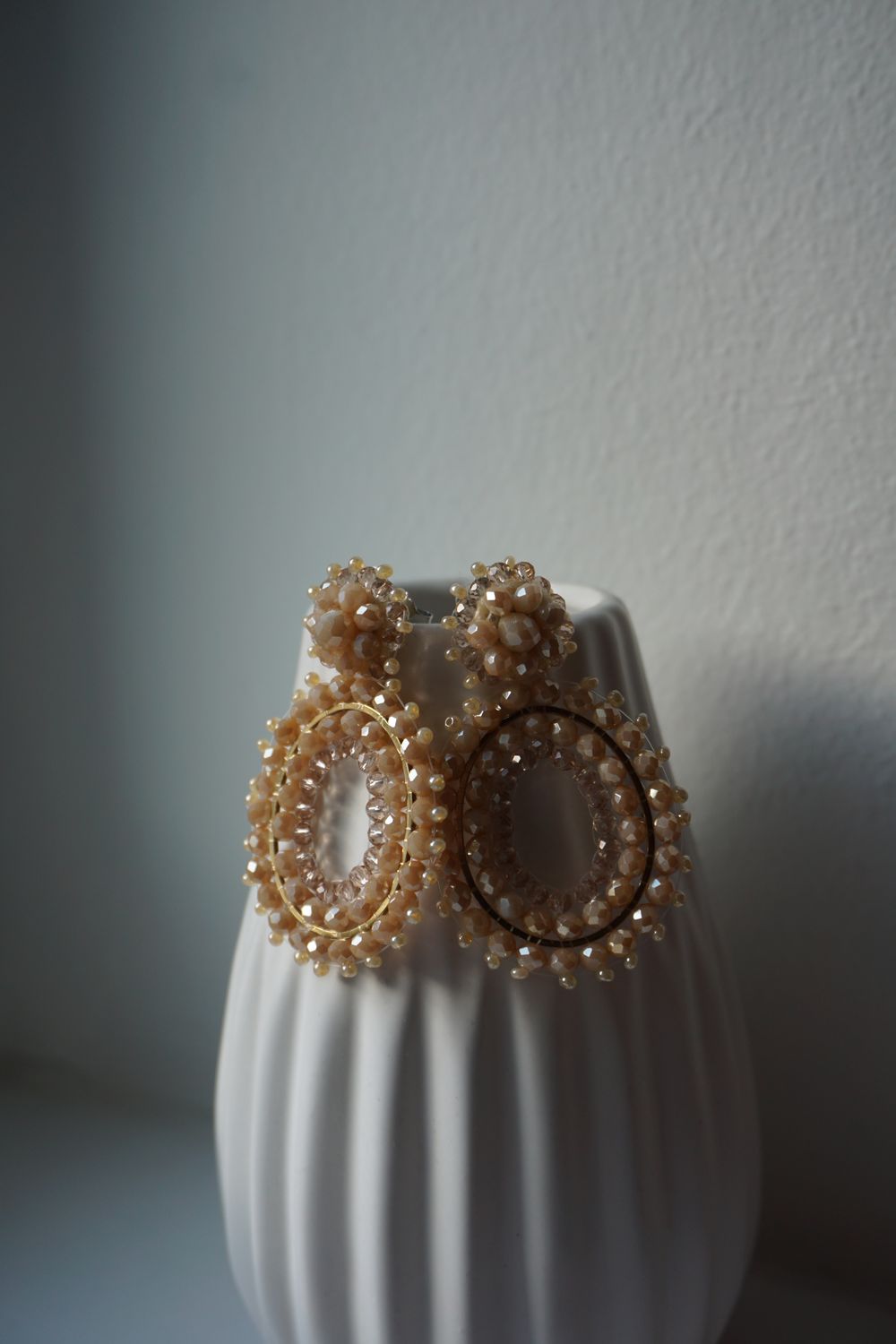 Liva Ohrringe (beige)