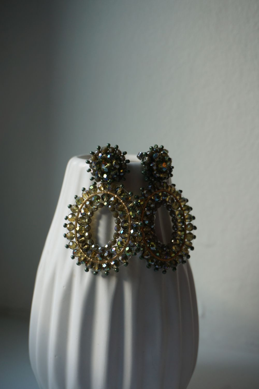 Liva Ohrringe (oliv)