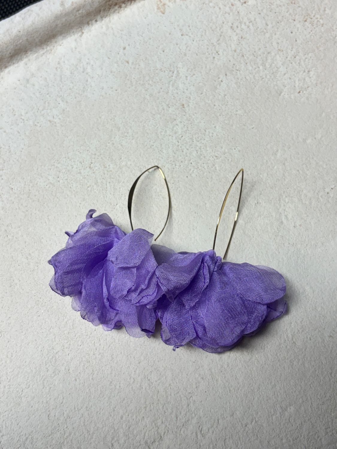 JoJo Jewelry Ohrring Single Flower (Lila)