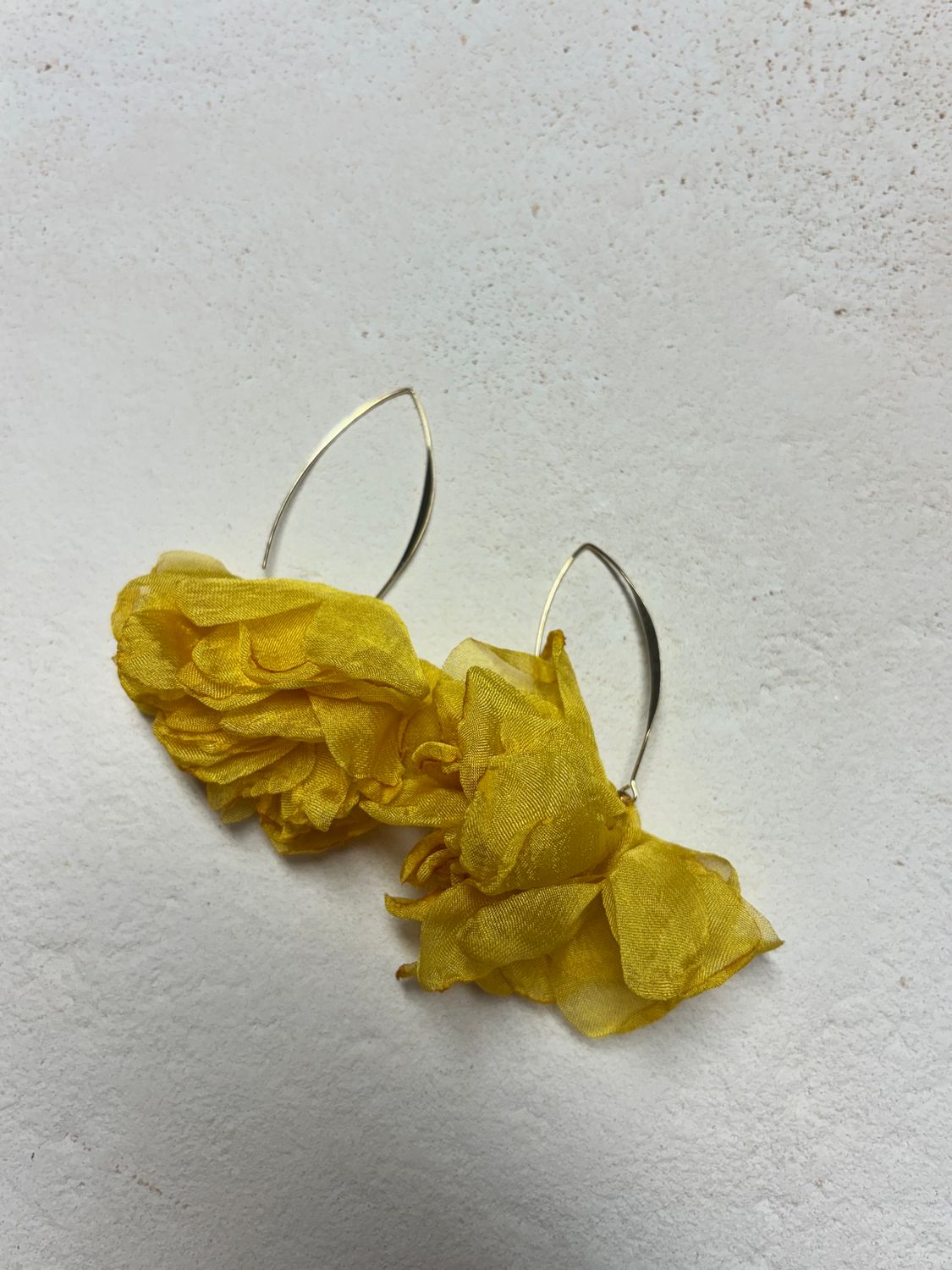 JoJo Jewelry Ohrring Single Flower (gelb)