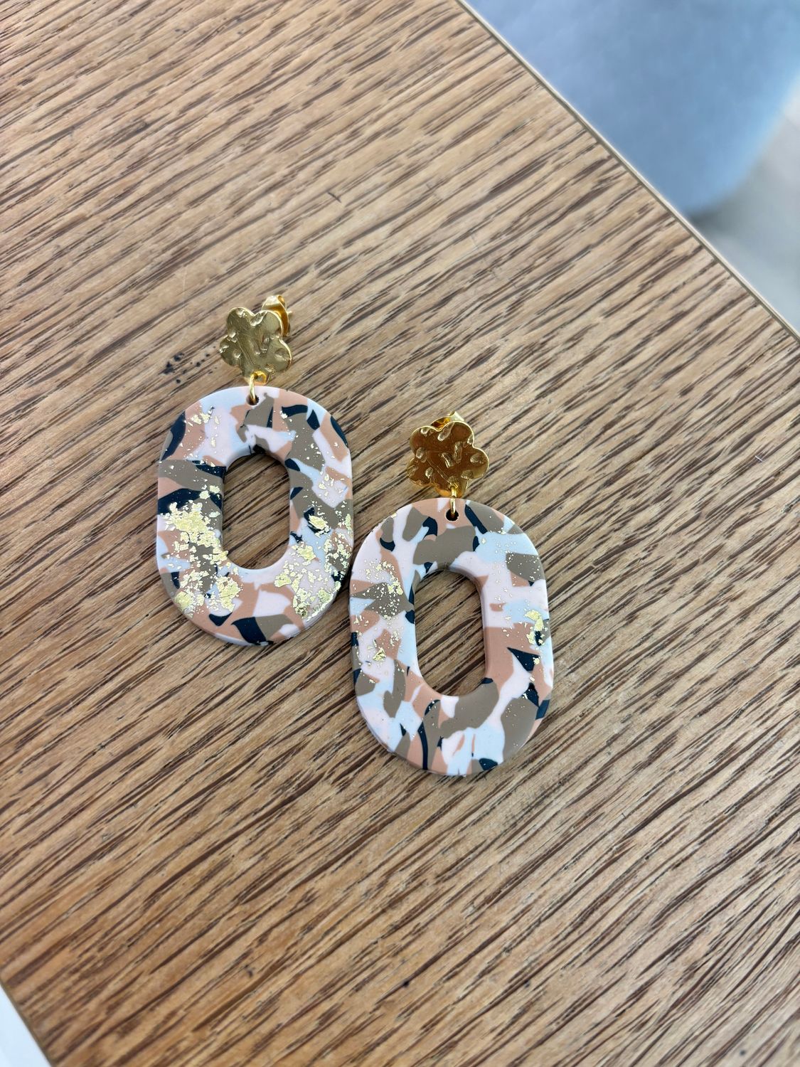 JoJo Jewelry Ohrring Hippy (rosé)