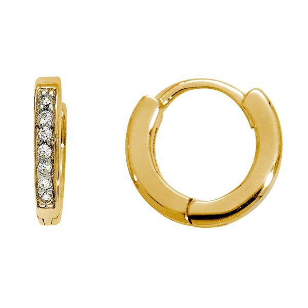 AURANTO Ohrring Holly (vergoldet)