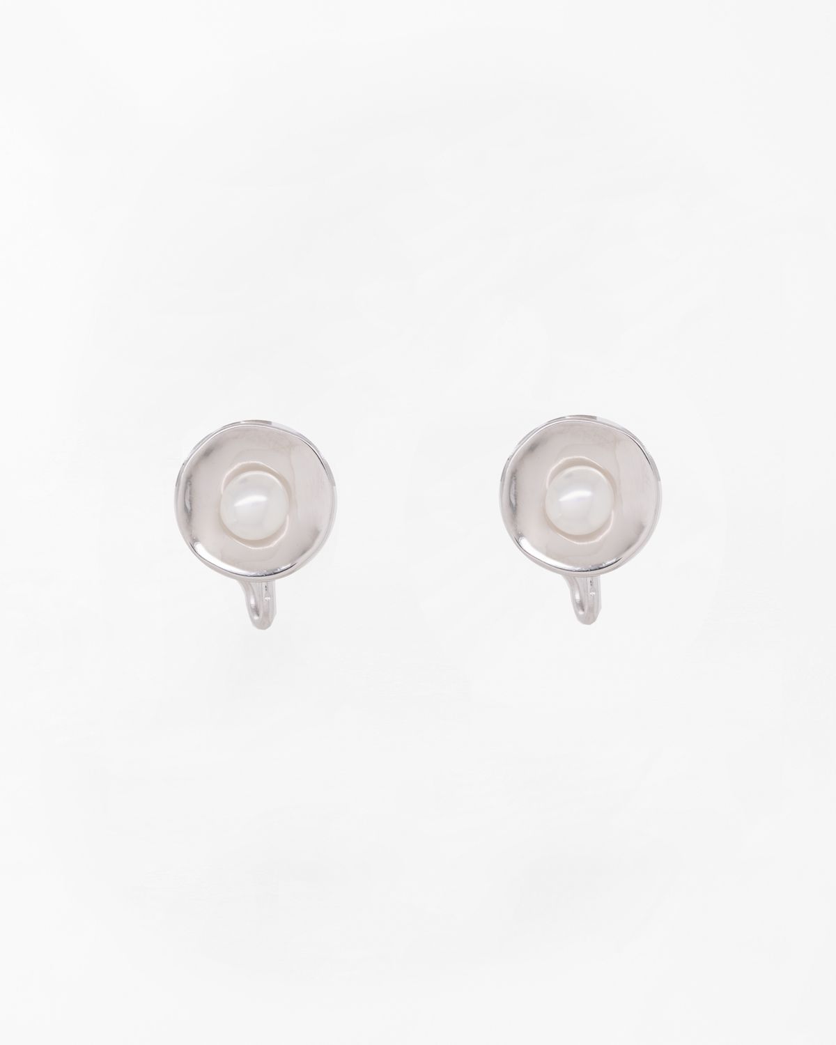 FABNORA Pearl Ohrstecker Silber