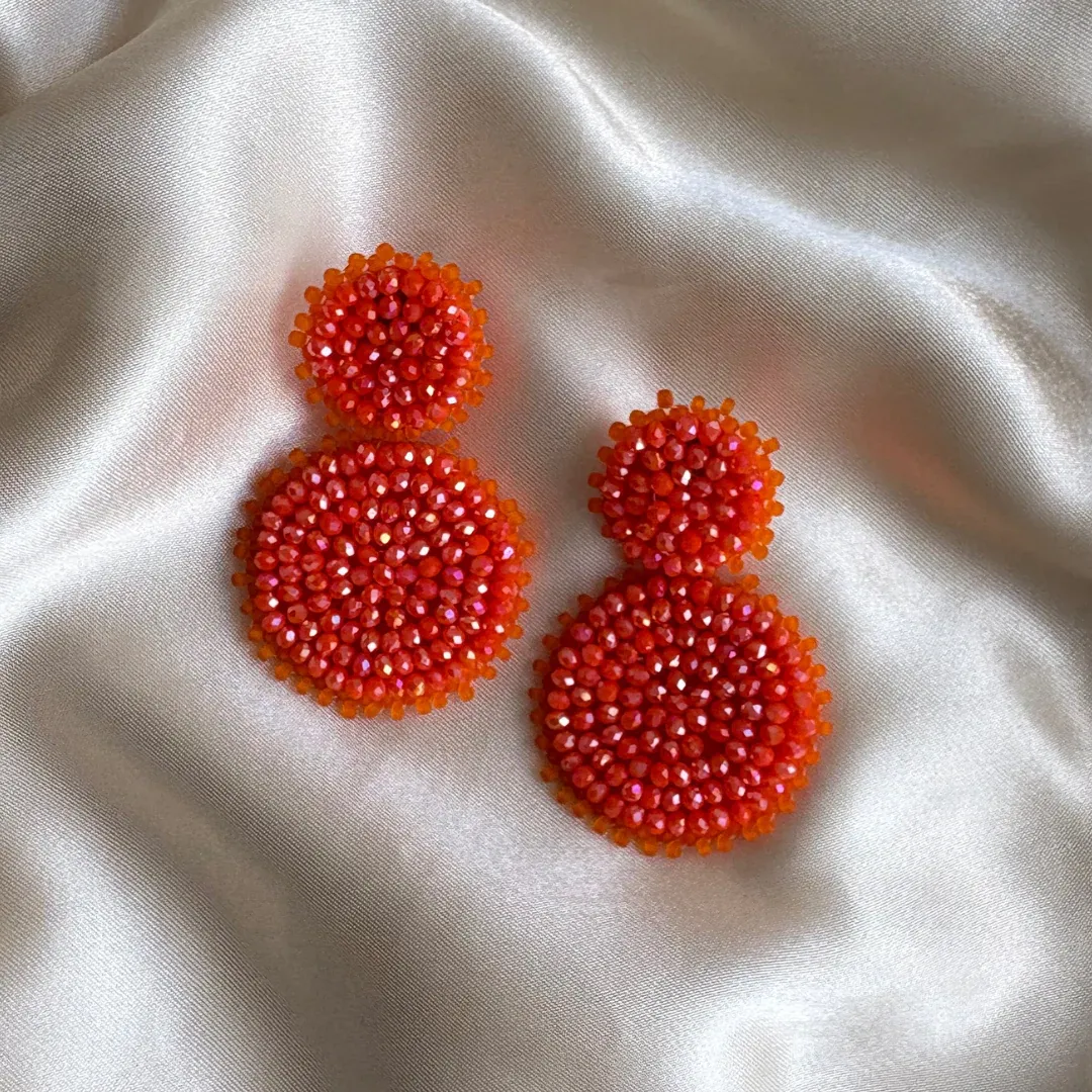 PAULIE POCKET Small Double Beads (orange)