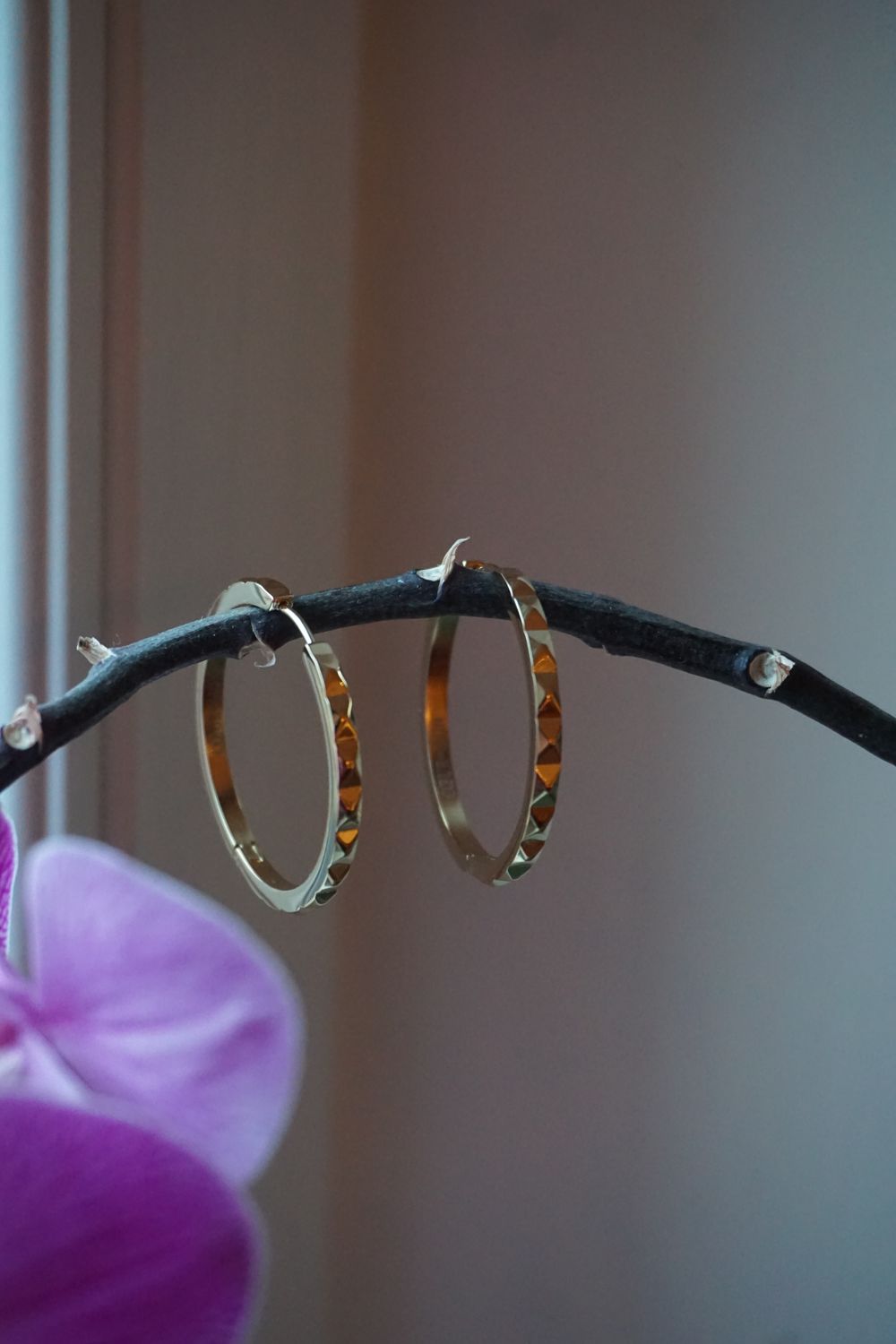 COEUR DE LION Creole Spikes (vergoldet)