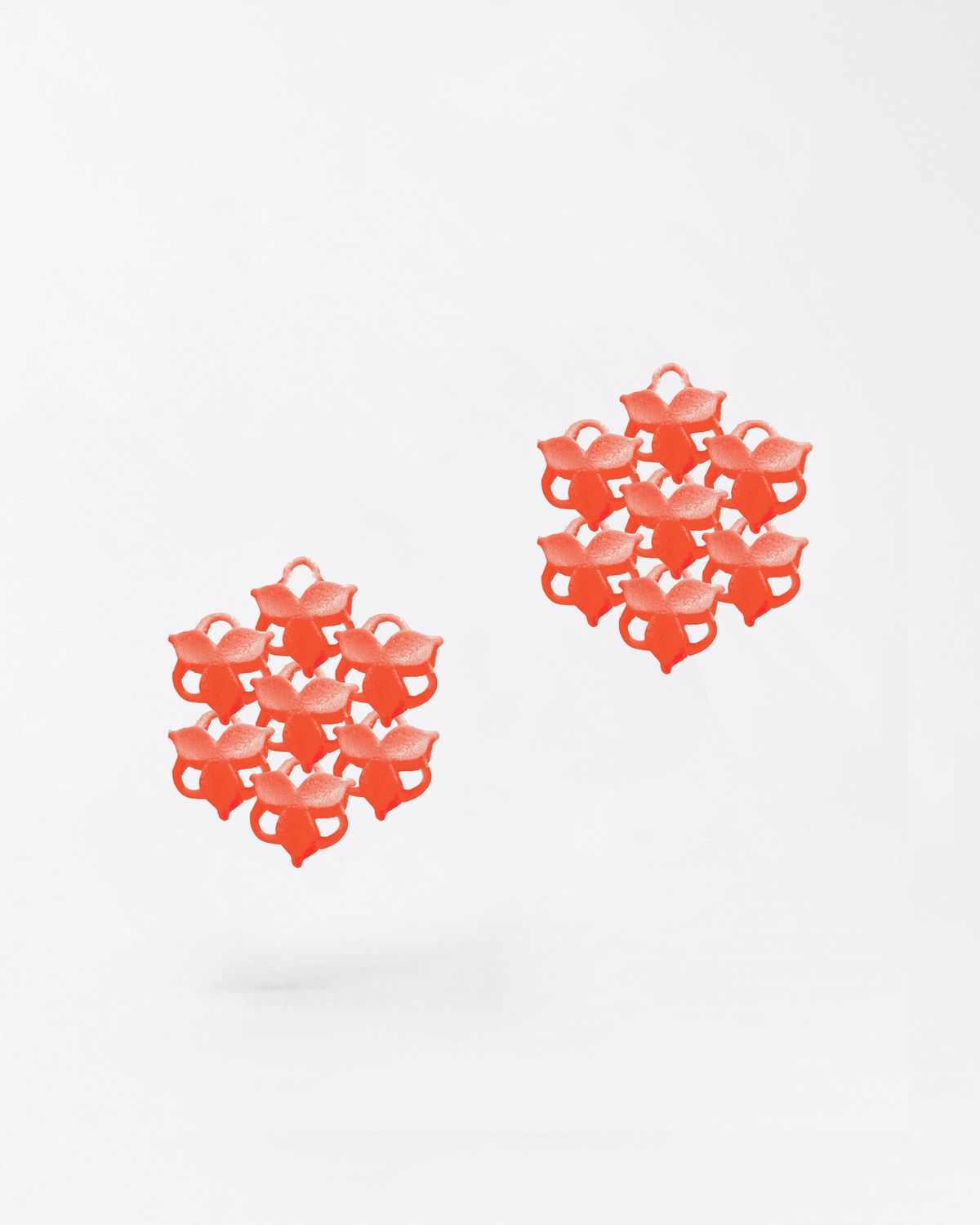 FABNORA Anhänger BLOSSOM Mini (Papaya Orange)