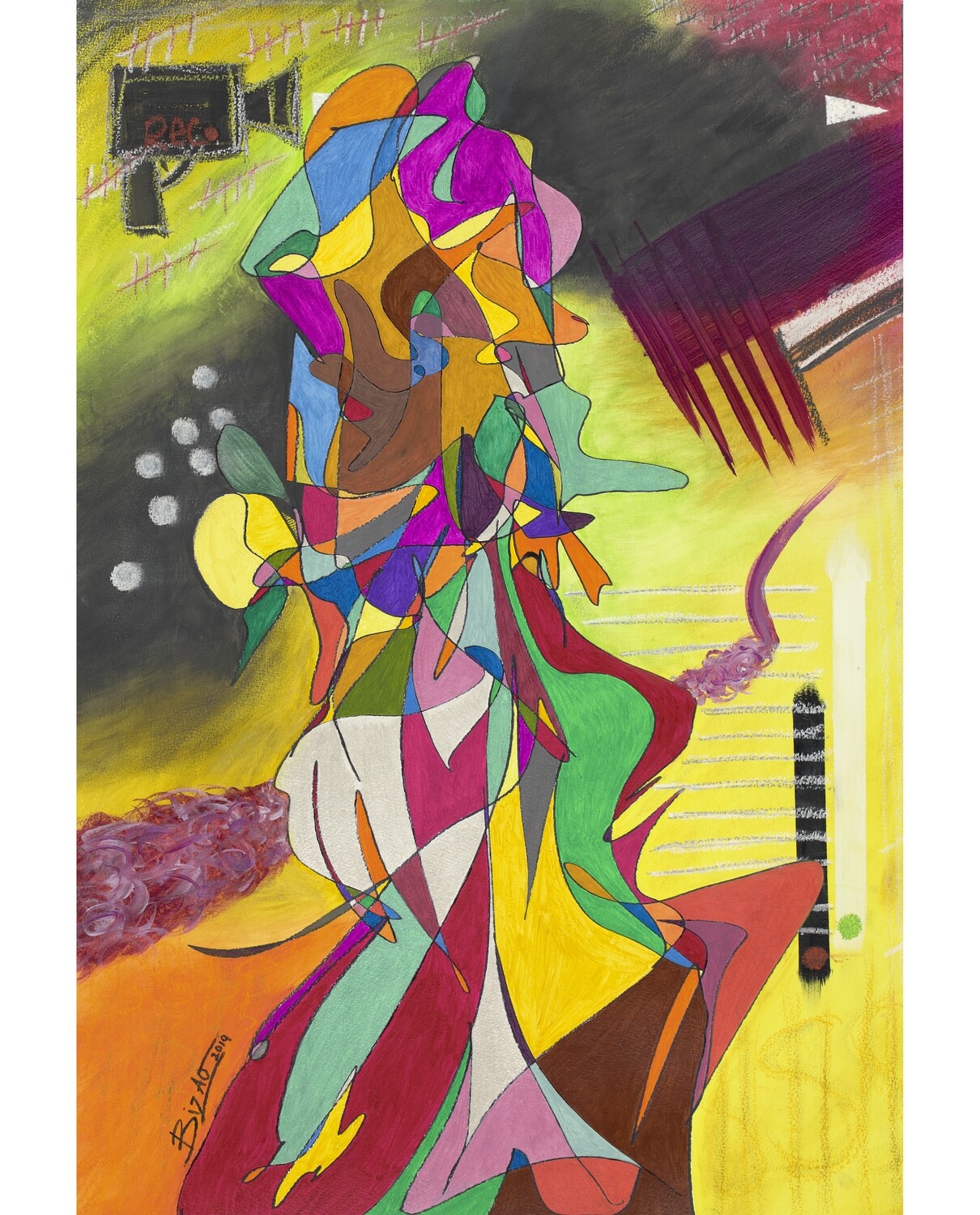 Giclee Print on canvas, "Liberty Enlightening The World"