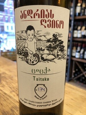 Andrias Gvino - Tsitska - Imereti, 2020 (750 ml)