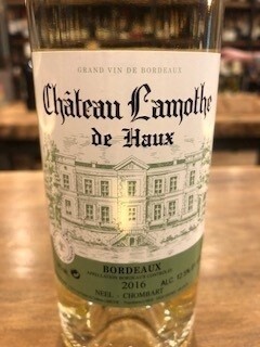 Chateau Lamothe de Haux, Bordeaux Blanc  (375ml)