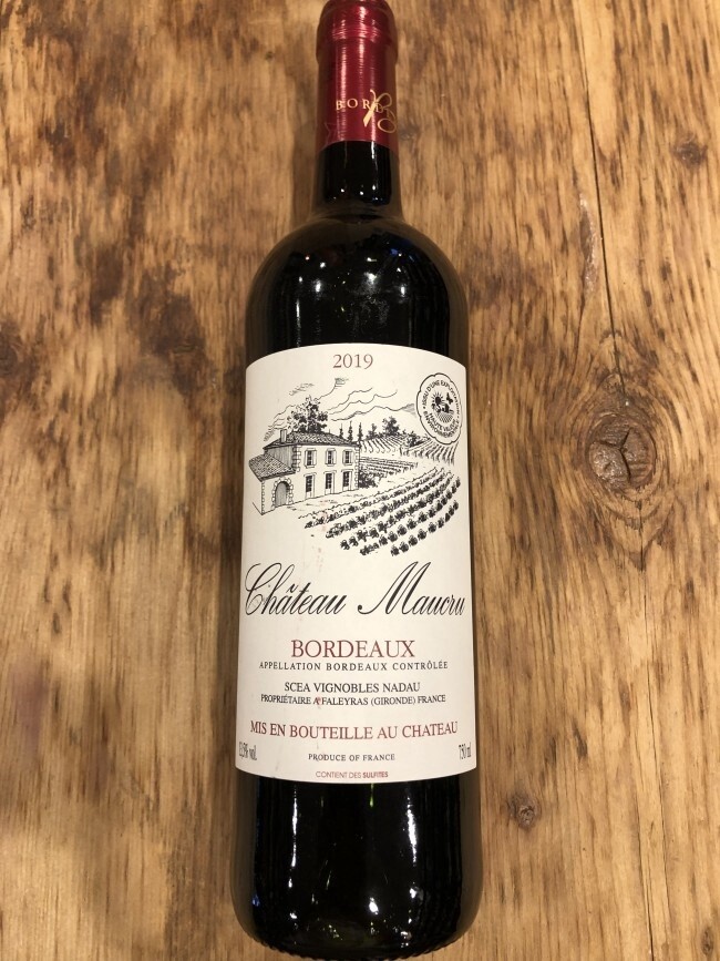 Chateau Maucru Bordeaux, France 2019 (750ml)