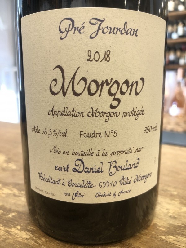 Daniel Bouland Morgon Pre Jourdan, Beaujolais 2019 (750ml)