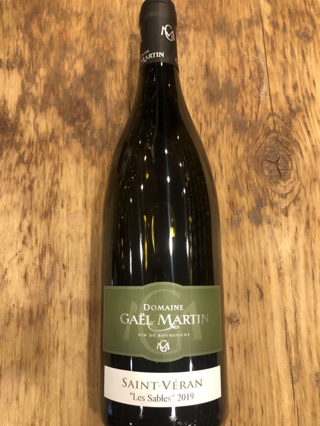 Domaine Gael Martin Les Sables Saint-Veran, Bourgogne 2019 (750ml)
