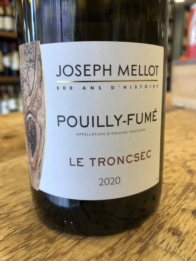 Joseph Mellot Pouilly-Fume Le Troncsec, Loire 2020 (750ml)