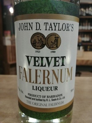 John D. Taylors Velvet Falernum Liqueur (750ml)