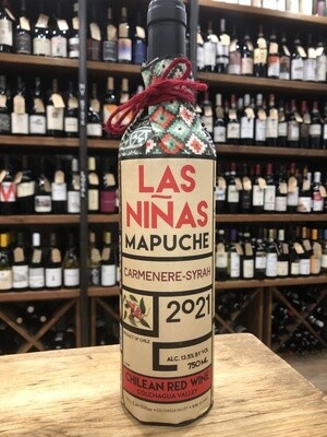 Las Ninas Mapuche - Carmenere-Syrah - Colchagua Valley, 2021 (750ml)
