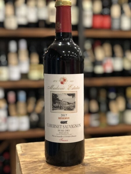 Markovic Estates - Reserve Cabernet Sauvignon Semi Dry - 2023 (750ml)