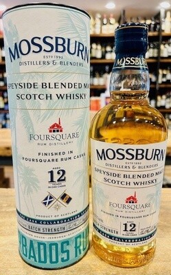 Mossburn Speyside Blended Malt Scotch Whisky Foursquare Rums Casks 12 Year (750ml)