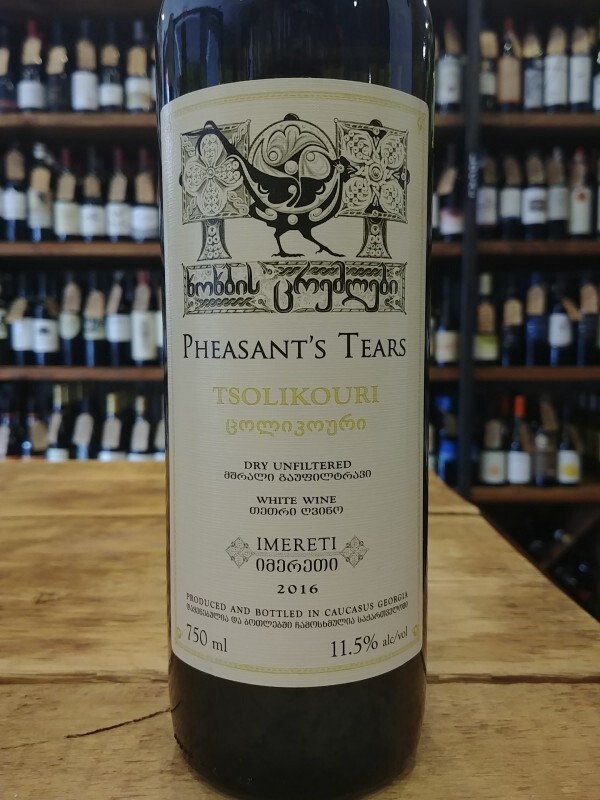 Pheasants Tears Tsolikouri - Orange Wine - Rep of Georgia, 2019  (750ml)