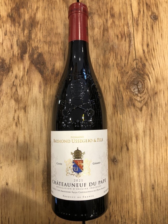 Domaine Raymond Usseglio &amp; Fils Chateauneuf-du-Pape Cuvee Girard Rhone 2021 (750ml)