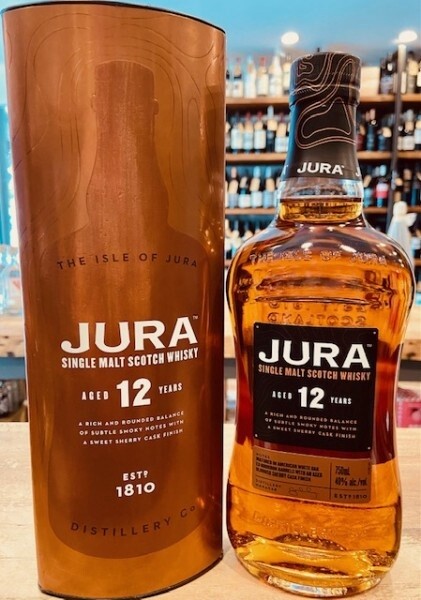 Jura 12 Yr Single Malt Scotch (750ml)