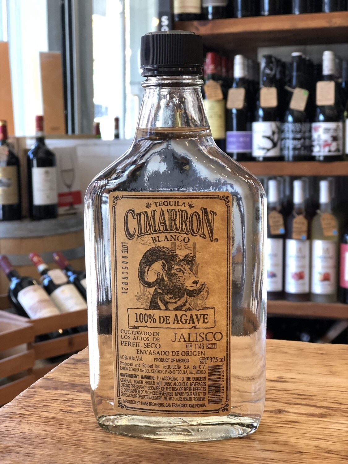 Cimarron Tequila Blanco  (375ml)