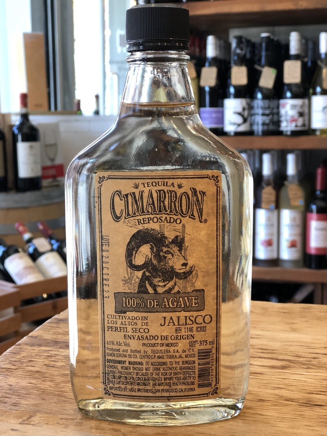 Cimarron Tequila Reposado  (375ml)