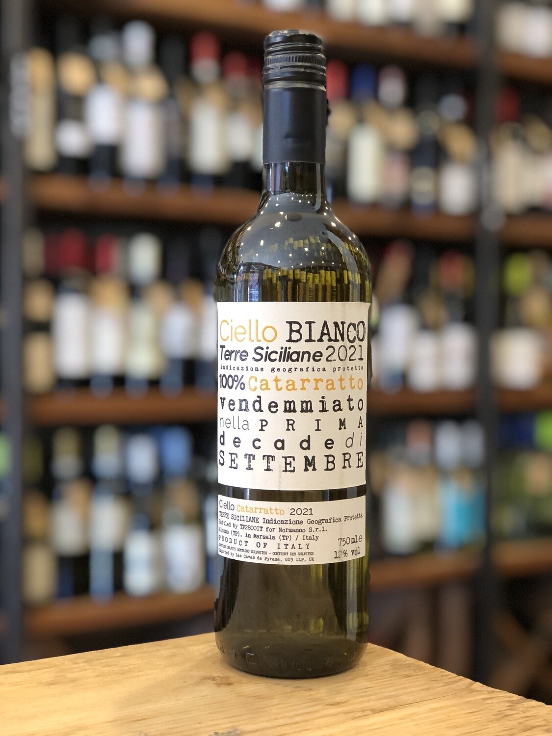 Ciello Bianco Terre Siciliane Catarratto 2021 (750ml)