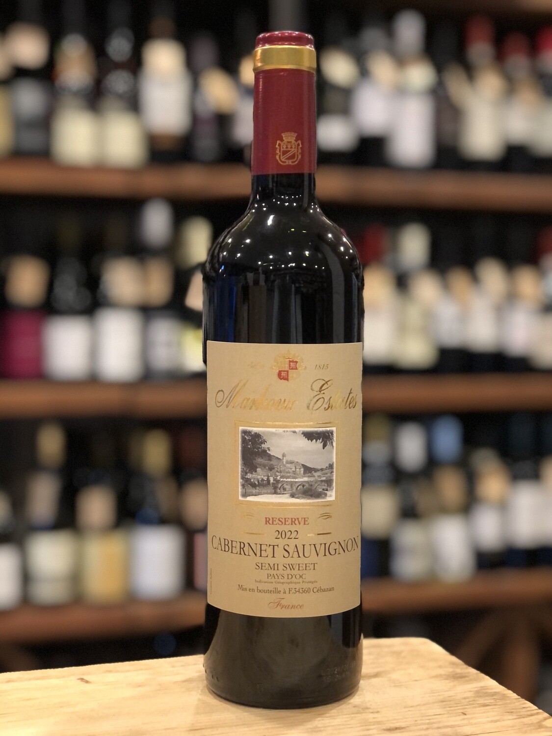 Markovic Estates - Reserve Cabernet Sauvignon Semi Sweet - 2023 (750ml)