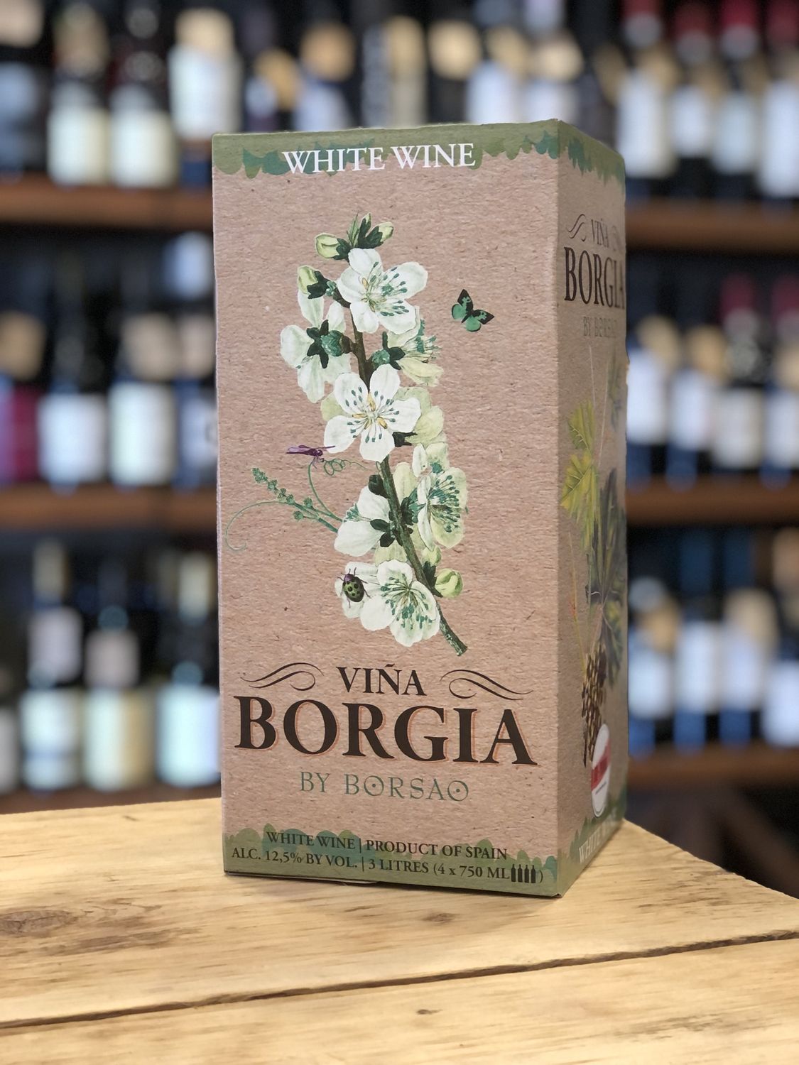 Bodegas Borsao - Vina Borgia Macabeo - Spain, NV 3L Box Wine