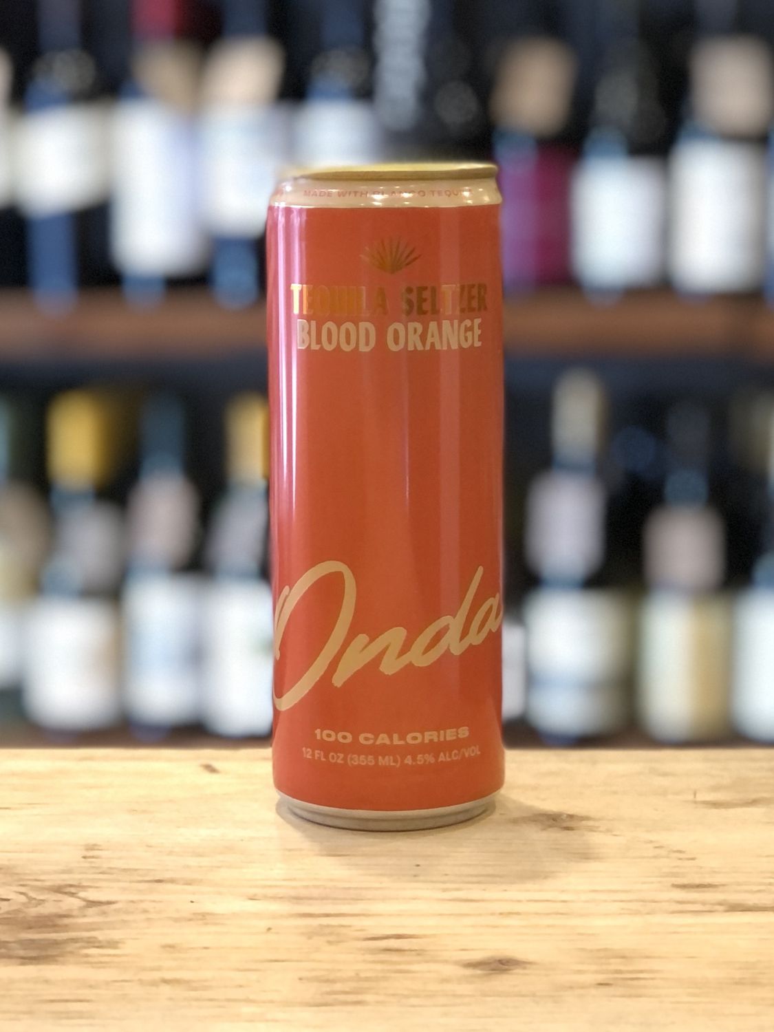 Onda - Blood Orange Sparkling Tequila Can (12 oz)