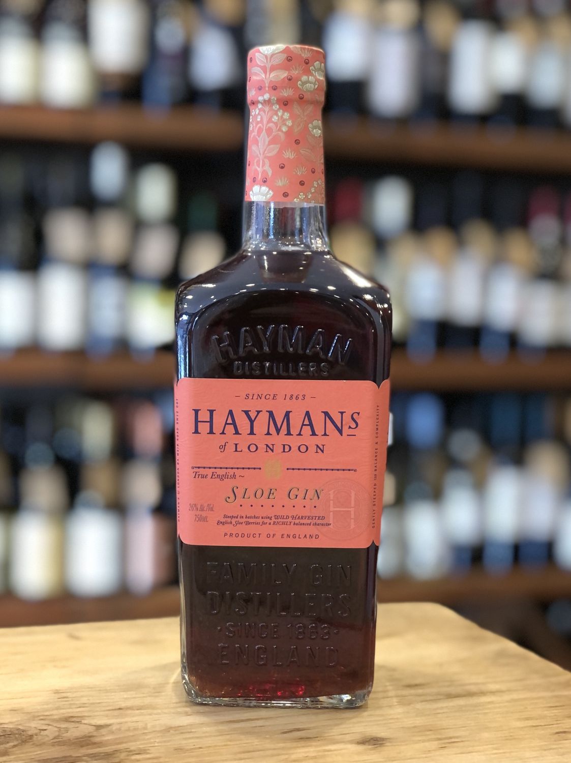 Haymans Sloe Gin,  (750ml)