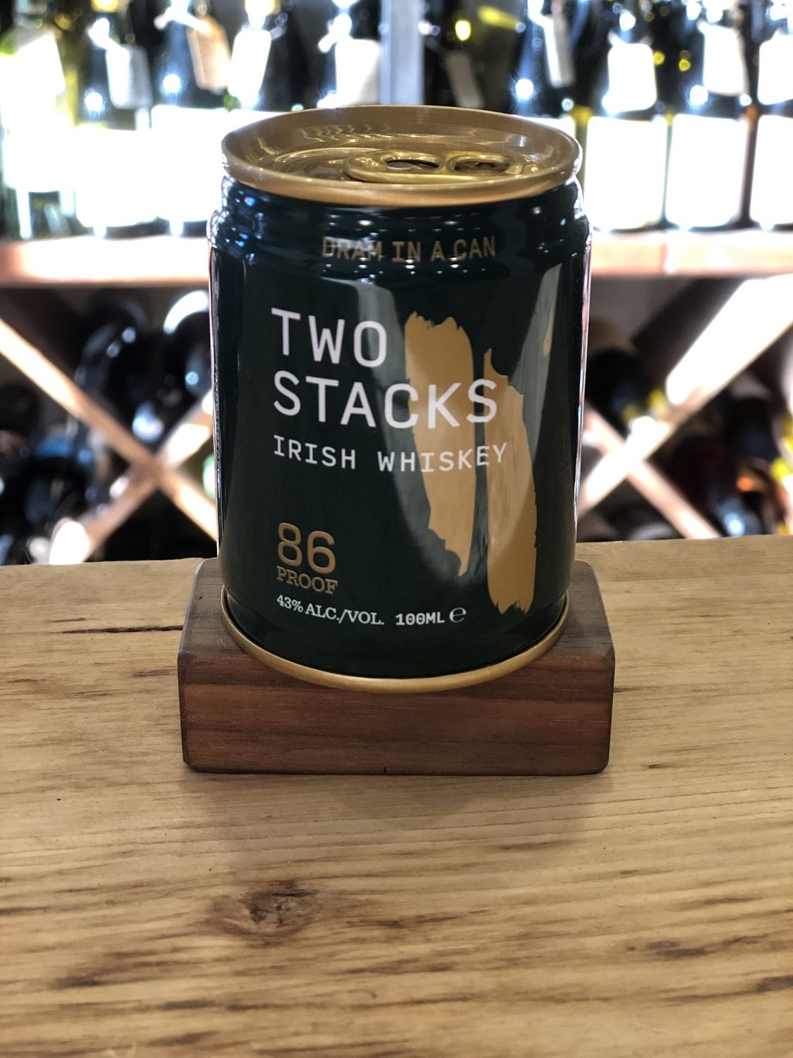 Two Stacks Irish Whiskey - Dram in a Can (100ml)