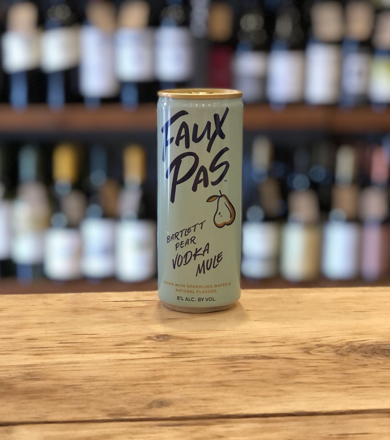 Faux Pas - Bartlett Pear Vodka Mule Can (250ml)