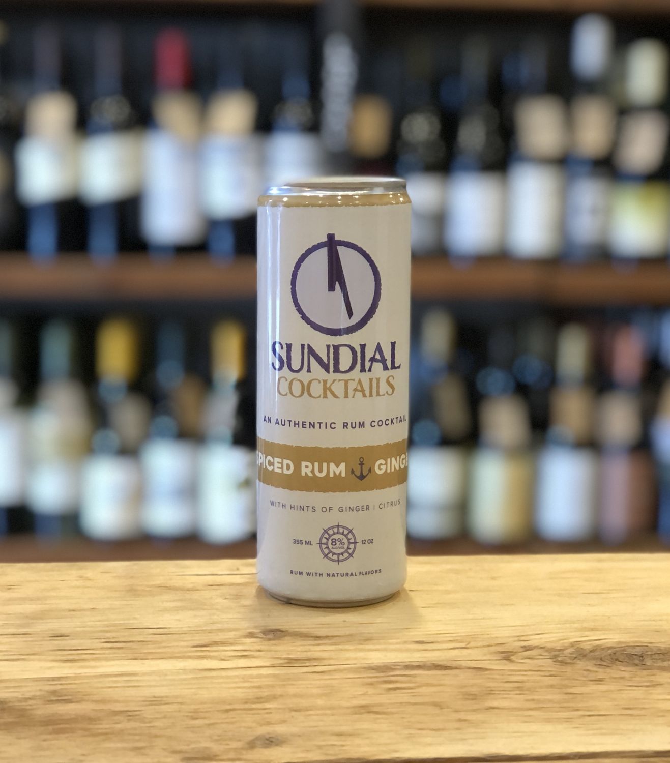 Sundial Cocktails - Spiced Rum &amp; Ginger Can  (12 oz)