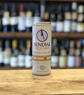 Sundial Cocktails - Spiced Rum &amp; Ginger Can  (12 oz)