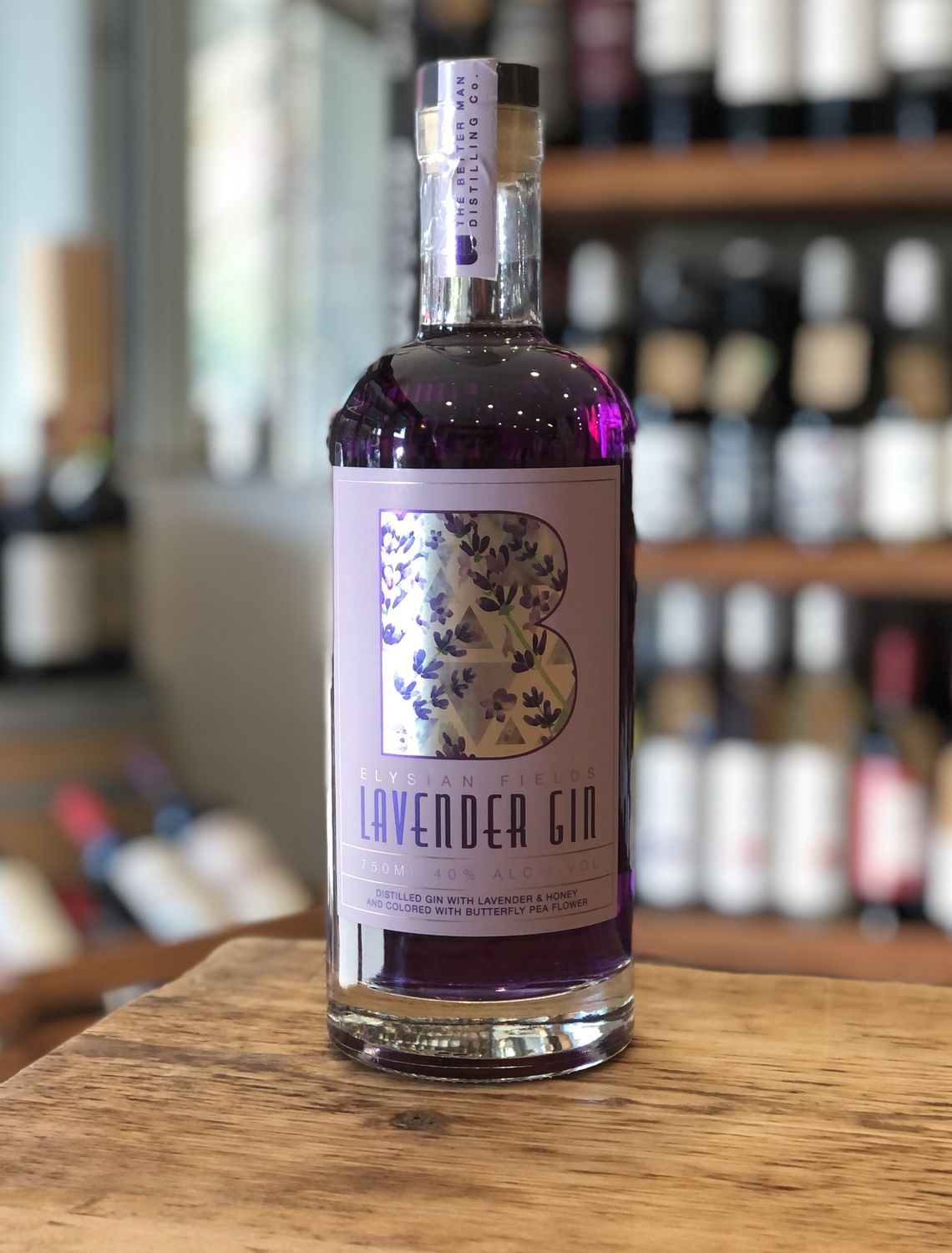 The Better Man Distilling Company - Elysian Fields - Lavender Gin (750ml)