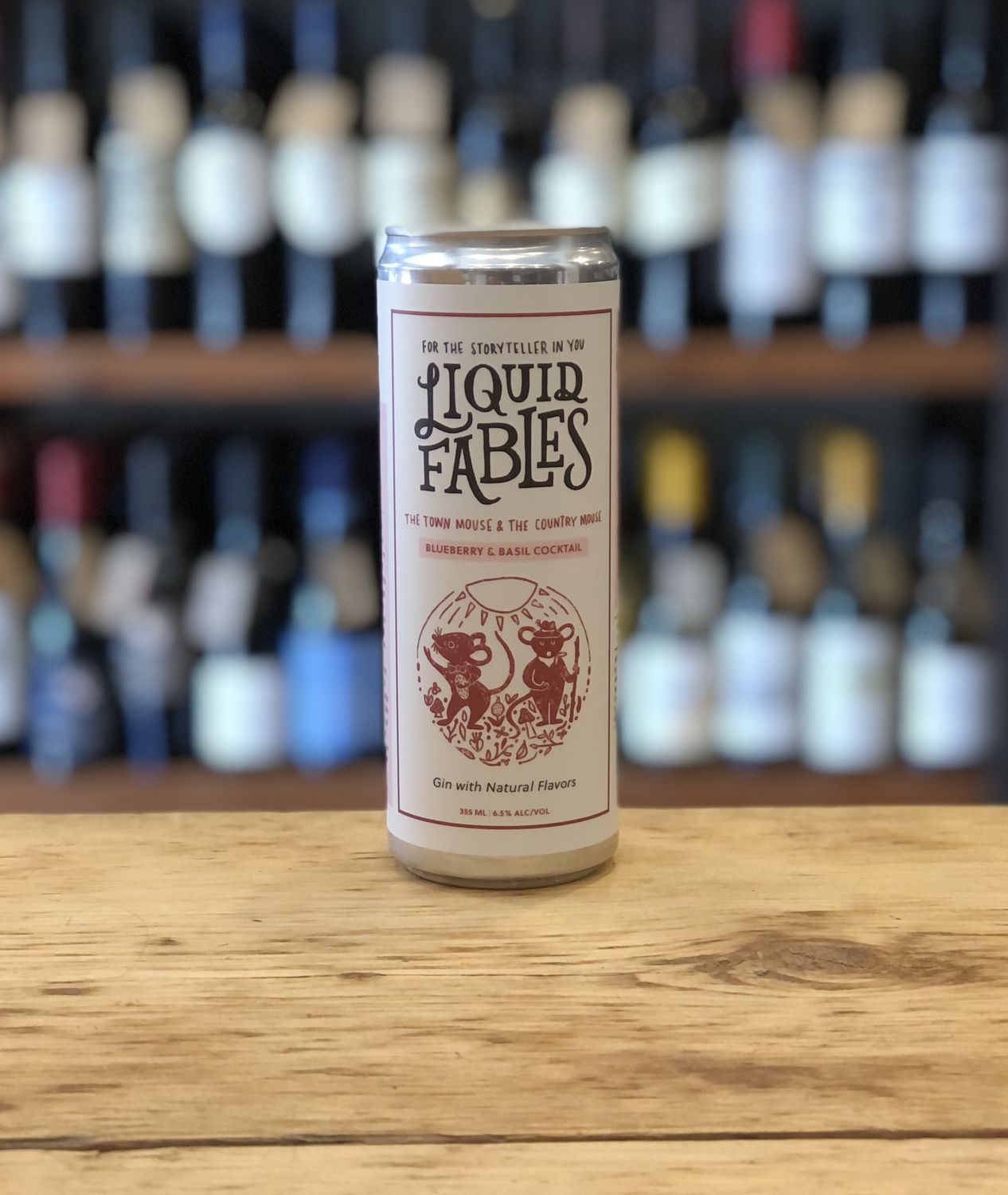 Liquid Fables - The Town Mouse &amp; Country Mouse Blue Berry &amp; Basil (355ml)