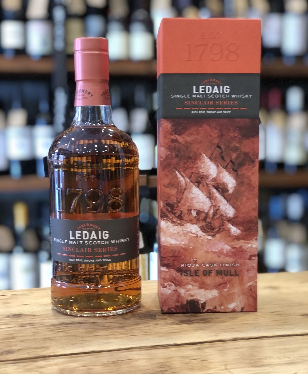 Tobermory Ledaig Rioja Cask Finish - Sinclair Series (750ml)
