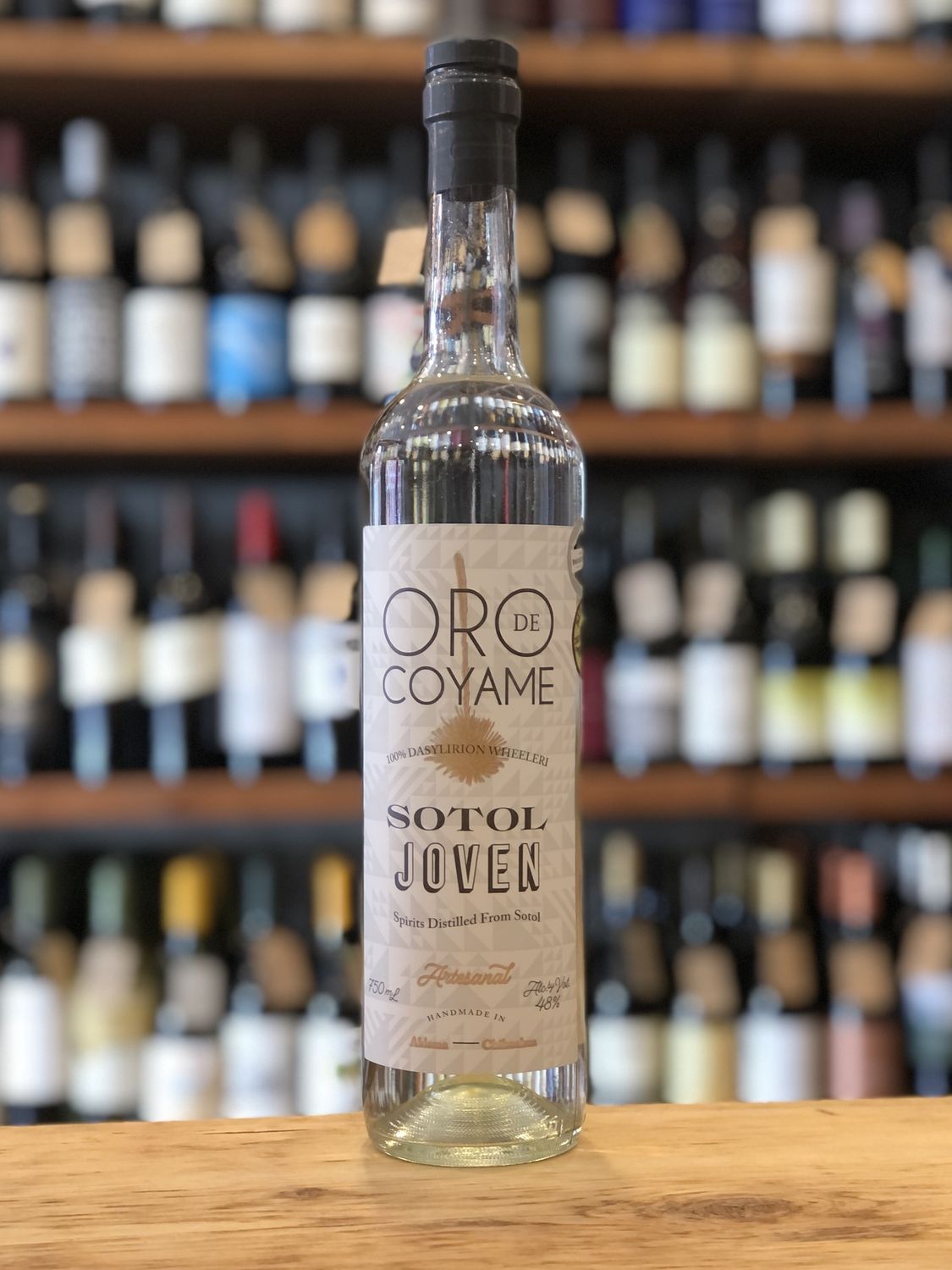 Oro de Coyame Sotol Joven (750 ml)