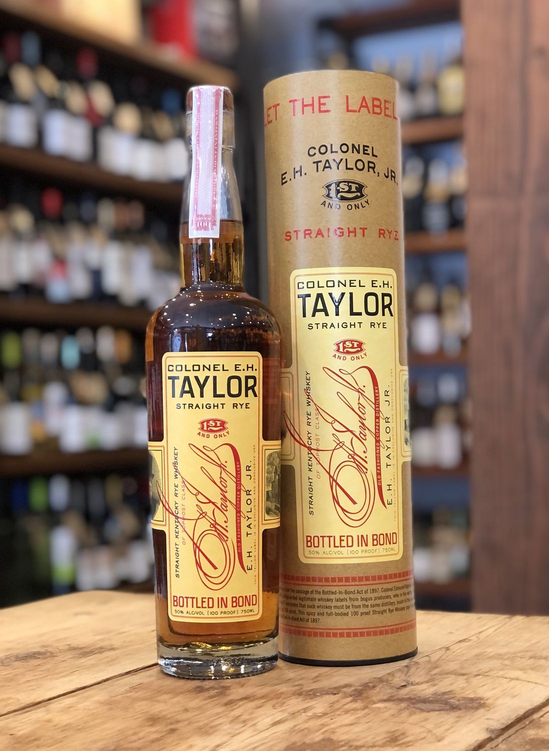E. H. Taylor - Straight Rye (750ml)